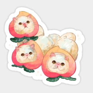 PEACHES! Sticker